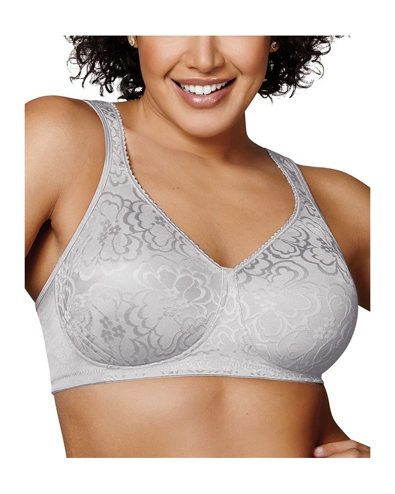 18 Hour Ultimate Lift and Support Wireless Bra 4745 Crystal Grey $12.99 Bras