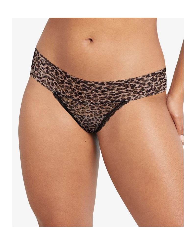 Sexy Must Have Sheer Lace Thong Underwear DMESLT Zippy Animal Lace $8.91 Panty