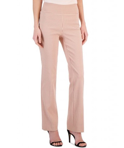 Women's High-Rise Pull-On Bootcut Pants Peach Blossom Multi $34.21 Pants