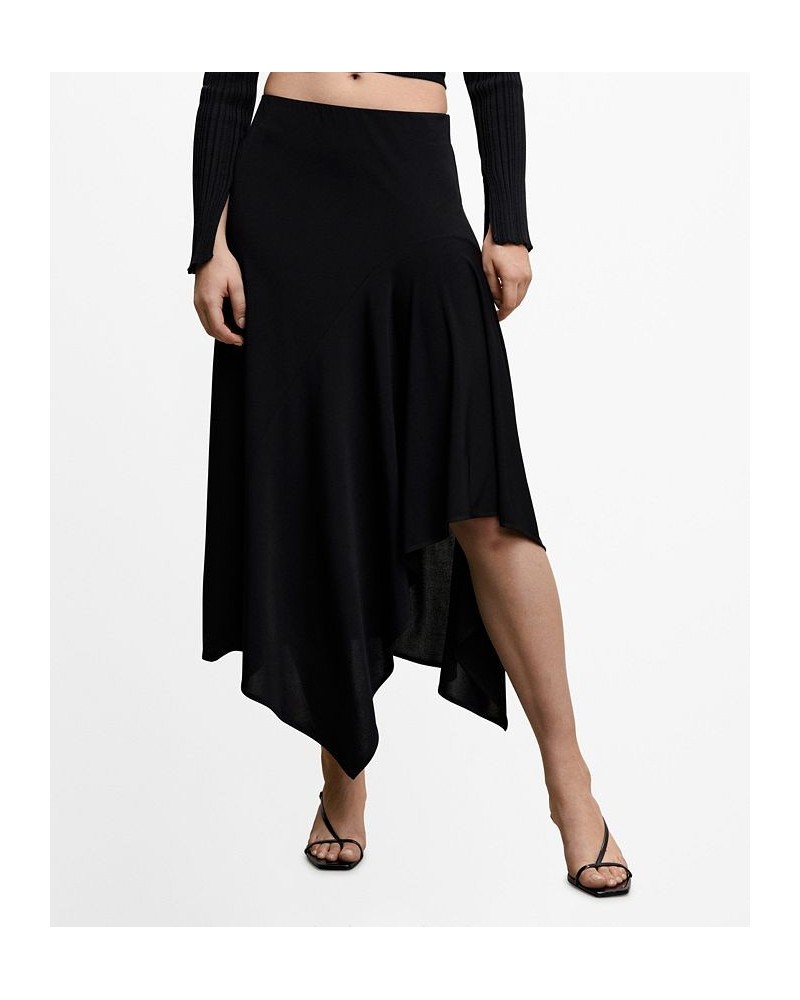 Women's Asymmetrical Skirt Black $33.60 Skirts