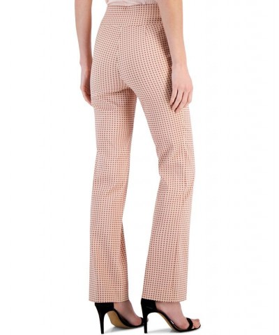 Women's High-Rise Pull-On Bootcut Pants Peach Blossom Multi $34.21 Pants