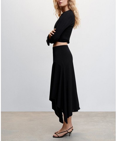 Women's Asymmetrical Skirt Black $33.60 Skirts