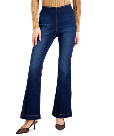Pull-On Flare Jeans Blue $19.35 Jeans