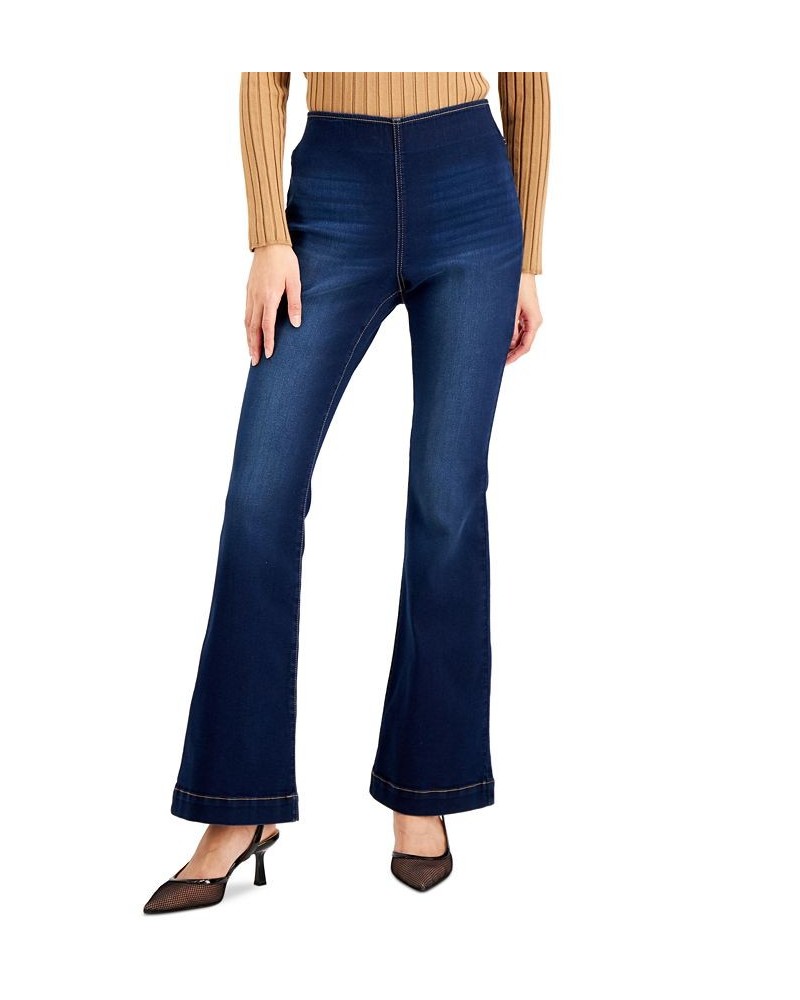 Pull-On Flare Jeans Blue $19.35 Jeans