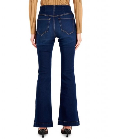 Pull-On Flare Jeans Blue $19.35 Jeans