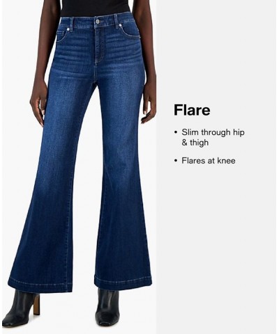 Pull-On Flare Jeans Blue $19.35 Jeans