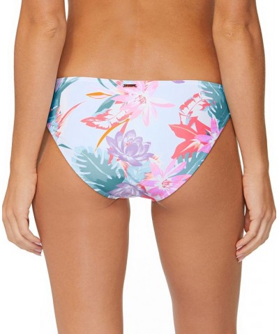 Juniors' Printed Beach Swim Top & Side-Tie Bottoms See You In Buzios Multi $34.80 Swimsuits