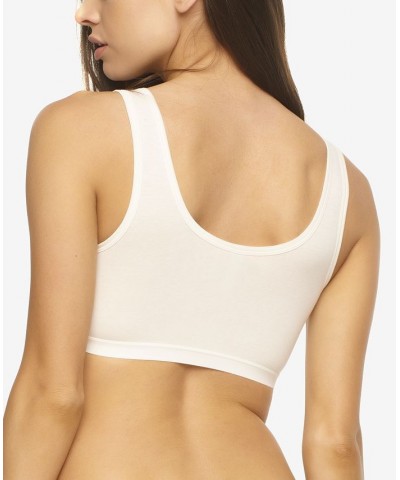 Organic Cotton Bralette White $13.72 Bras