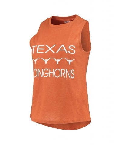 Women's Texas Orange Charcoal Texas Longhorns Team Tank Top and Pants Sleep Set Texas Orange, Charcoal $33.14 Pajama