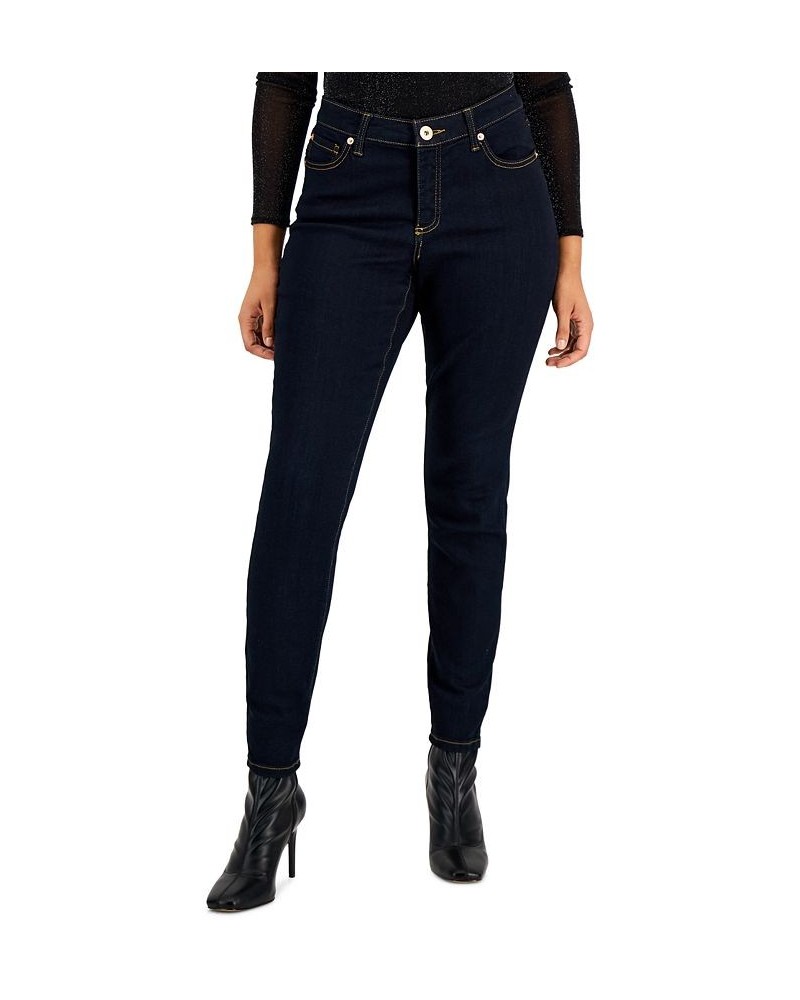 Women's Curvy Mid Rise Skinny Jeans Tikglo Wash $19.69 Jeans