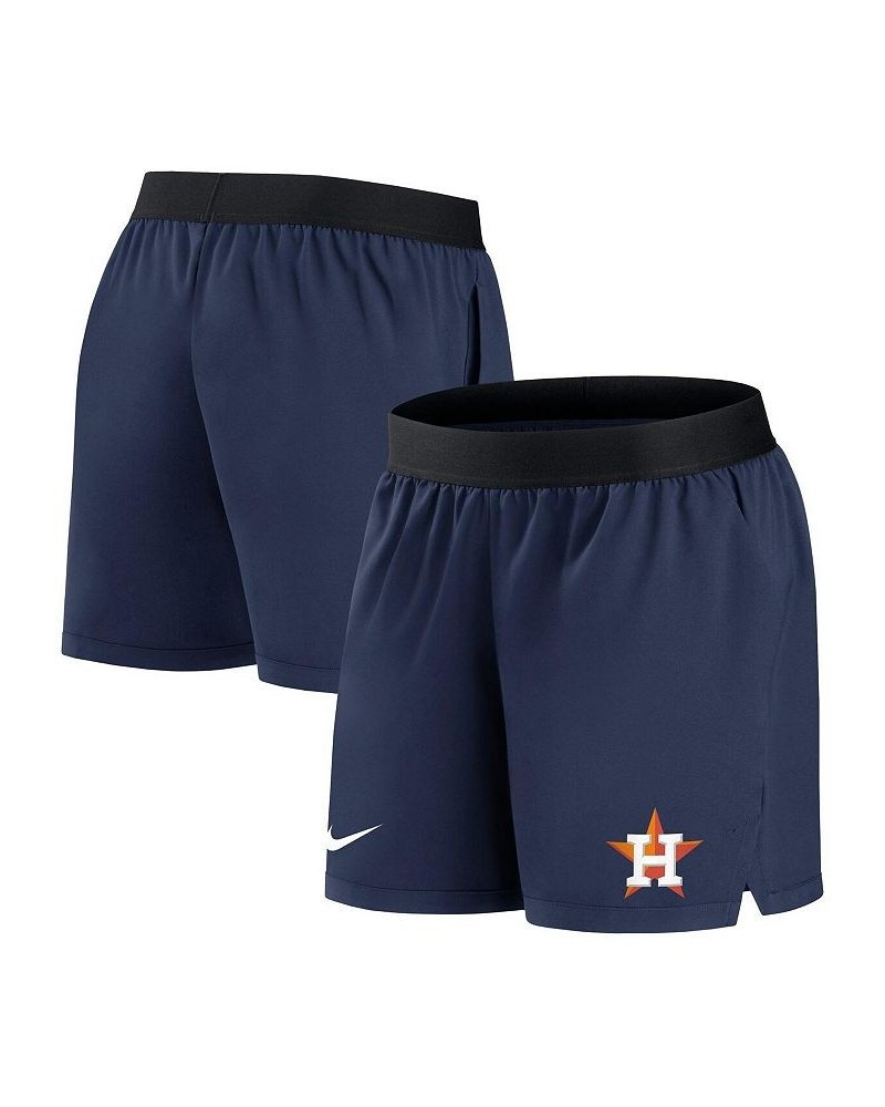 Women's Navy Houston Astros Authentic Collection Flex Vent Max Performance Shorts Navy $29.49 Shorts