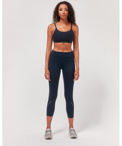 Ready and Go Reflective Laser Cut Ventiflo Leggings 23" for Women Blue $46.02 Pants