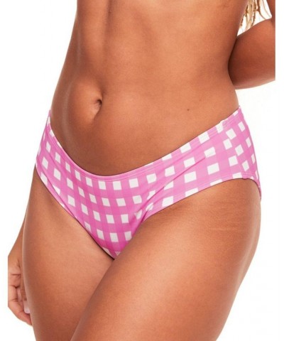 Vivien Women's Swimwear Hipster Bikini Bottom Pink $10.48 Swimsuits