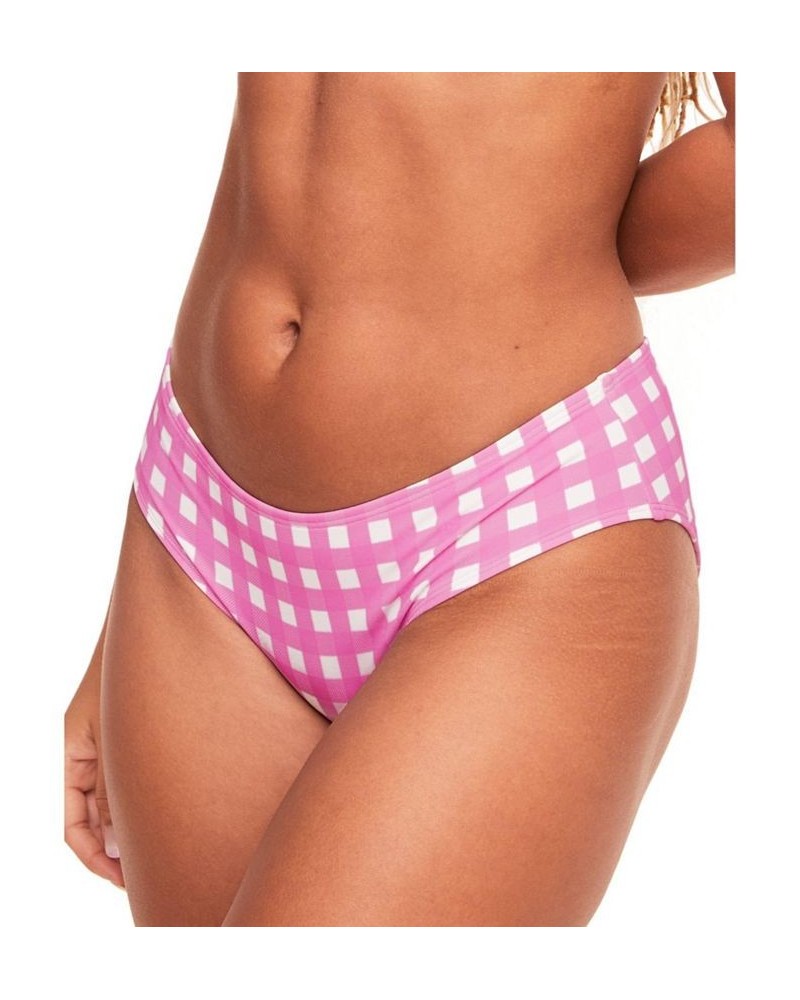 Vivien Women's Swimwear Hipster Bikini Bottom Pink $10.48 Swimsuits