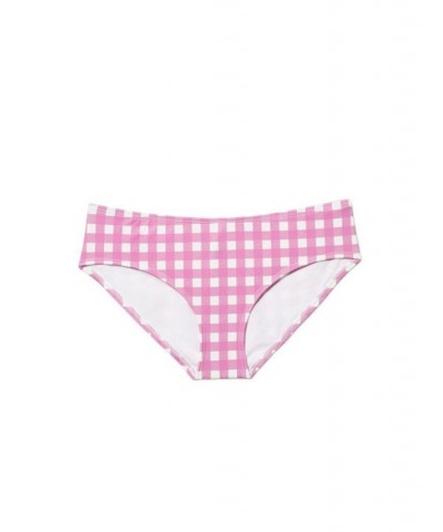 Vivien Women's Swimwear Hipster Bikini Bottom Pink $10.48 Swimsuits