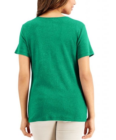 Short Sleeve Henley Top Malbec $11.99 Tops