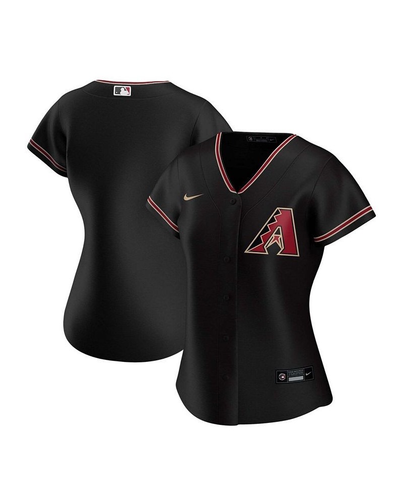 Women's Black Arizona Diamondbacks Alternate Replica Team Jersey Black $60.00 Jersey