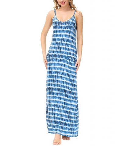 Women's Strappy Dress Tie dye stripe $26.62 Sleepwear