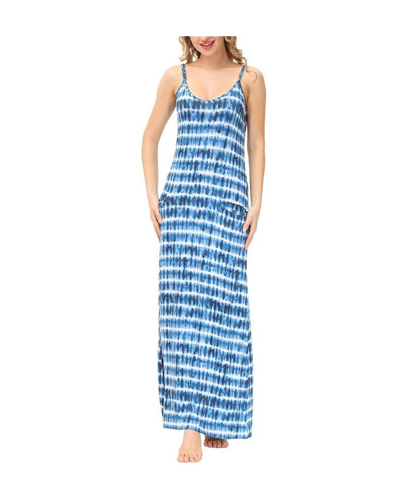 Women's Strappy Dress Tie dye stripe $26.62 Sleepwear