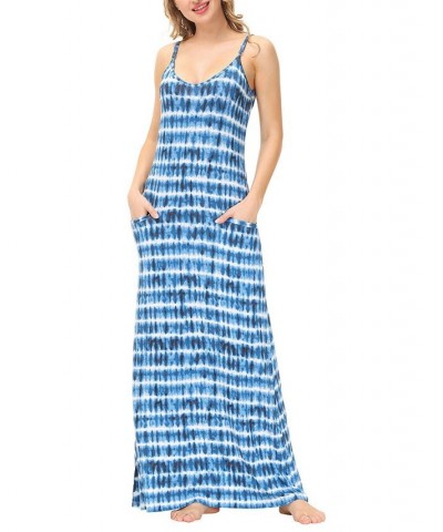 Women's Strappy Dress Tie dye stripe $26.62 Sleepwear