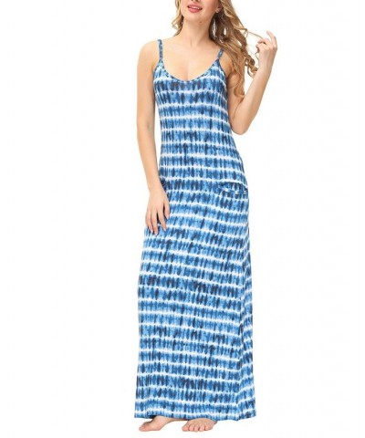 Women's Strappy Dress Tie dye stripe $26.62 Sleepwear