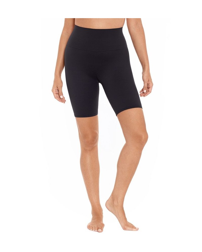 Athleisure Tummy-Control Bike Shorts Black $17.66 Shorts