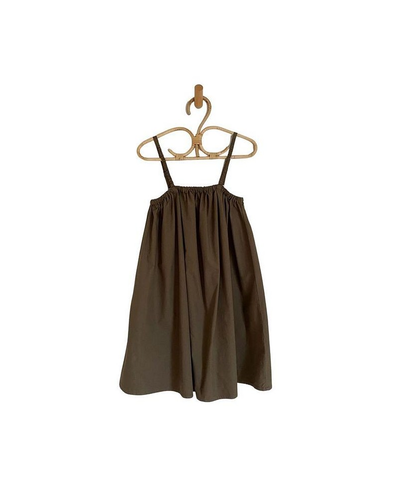 Women's Maternity Tumbled Cotton Dreamer Dress Olive $53.75 Dresses