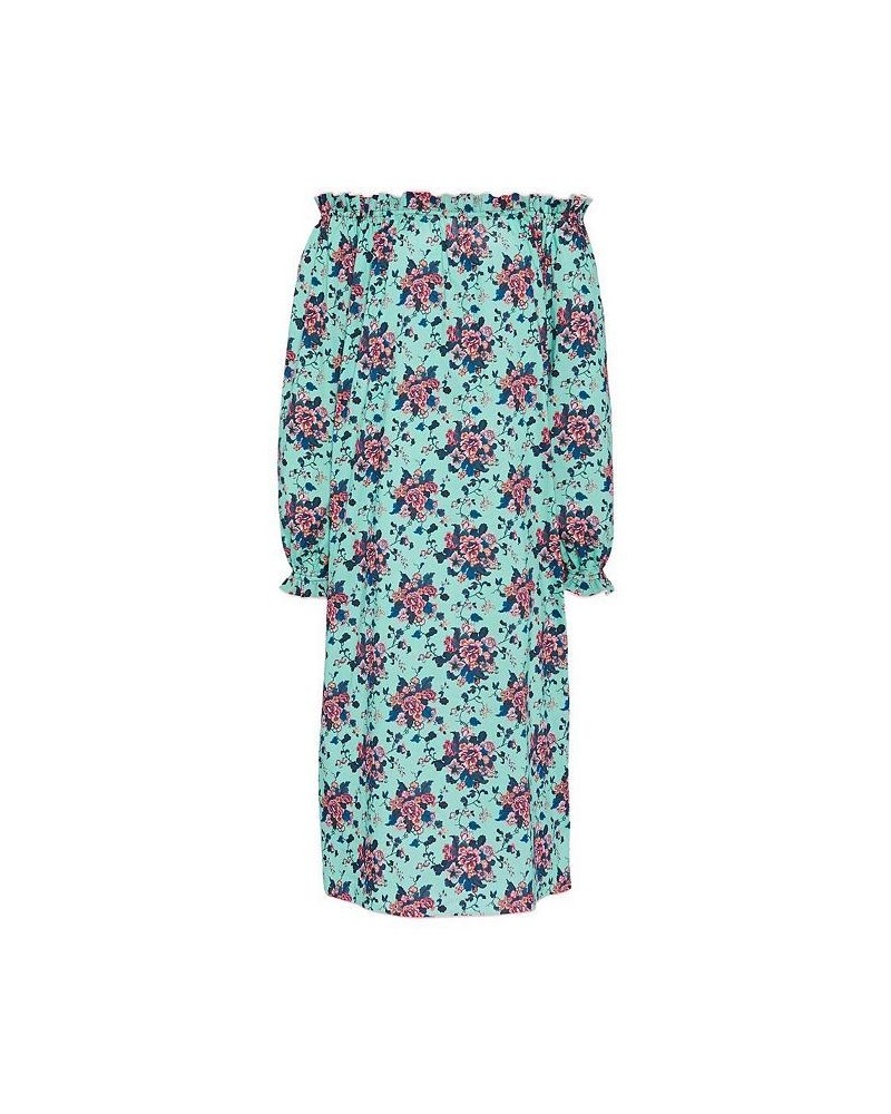 Women's Grace Dress in Turquoise Chinoiserie Turquoise $162.80 Dresses