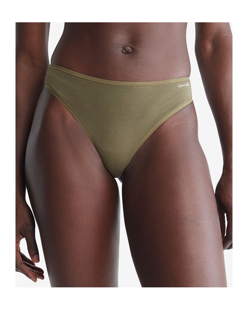 Cotton Form Thong Underwear QD3643 Napa $15.00 Panty