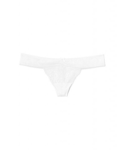 Clairabelle Women's Thong Panty White $11.48 Panty