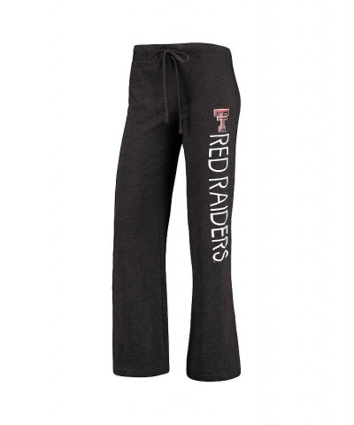 Women's Red Black Texas Tech Red Raiders Team Tank Top and Pants Sleep Set Red, Black $31.20 Pajama