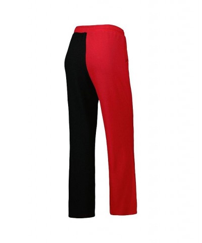 Women's Red Black Georgia Bulldogs Colorblock Cozy Tri-Blend Lounge Pants Red, Black $37.79 Pants