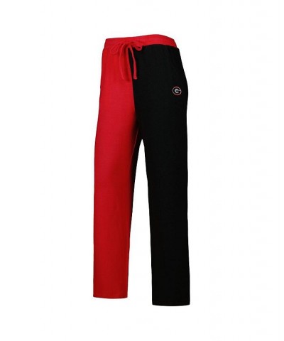 Women's Red Black Georgia Bulldogs Colorblock Cozy Tri-Blend Lounge Pants Red, Black $37.79 Pants