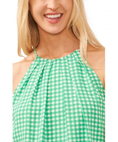 Women's Pleated Halter Top Calypso Coral $41.87 Tops