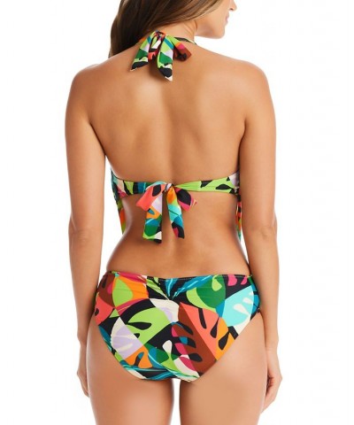 Women's Tropical Dreams Cowlneck One-Piece Swimsuit Multi $42.64 Swimsuits