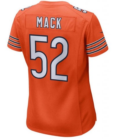 Women's Khalil Mack Orange Chicago Bears Game Jersey Orange $52.00 Jersey