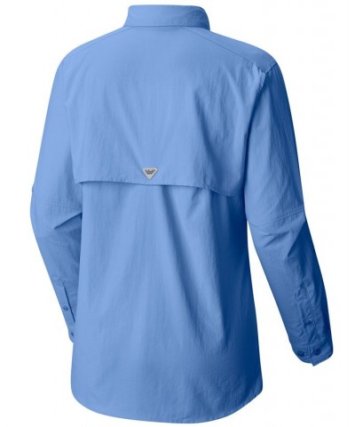 Women's PFG Bahama Sportswoman's Shirt Blue $31.20 Tops