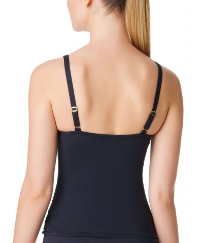 Women's Off The Grid Tankini Top & Matching Bottoms Black $51.48 Swimsuits