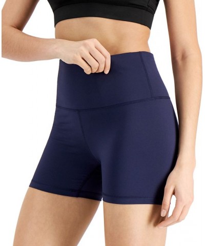 Women's 4" Compression Biker Shorts Purple $12.46 Shorts