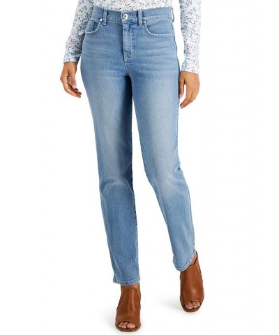 Women's Curvy-Fit High Rise Straight-Leg Jeans Astor $13.20 Jeans