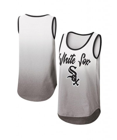 Women's White Chicago White Sox Logo Opening Day Tank Top White $19.27 Tops
