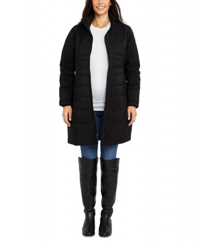 Core Puffer Maternity Jacket Black $47.96 Jackets