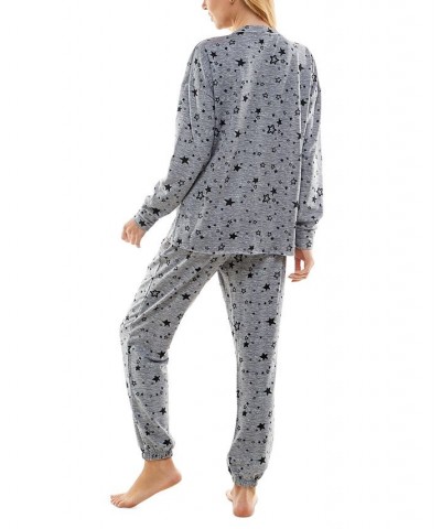 Women's Butterknit Printed Pajamas Set Excellent Stars Tradewinds $14.35 Sleepwear