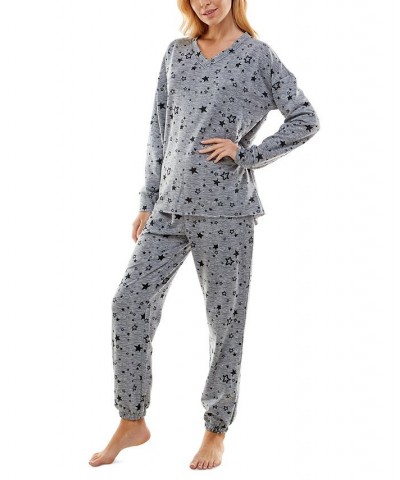 Women's Butterknit Printed Pajamas Set Excellent Stars Tradewinds $14.35 Sleepwear