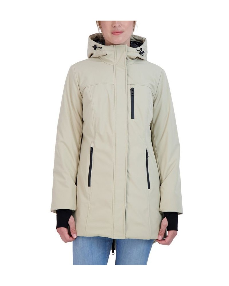 Women's Heavyweight Softshell Coat Tan/Beige $32.20 Coats