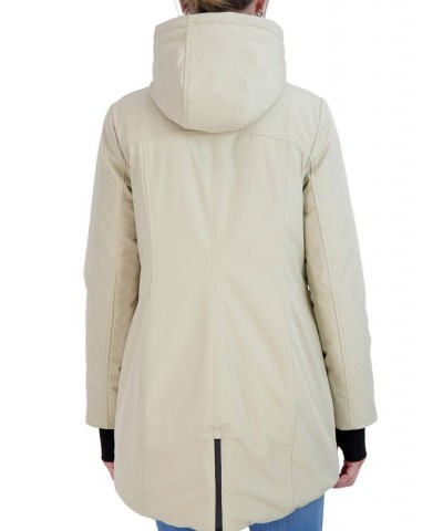 Women's Heavyweight Softshell Coat Tan/Beige $32.20 Coats