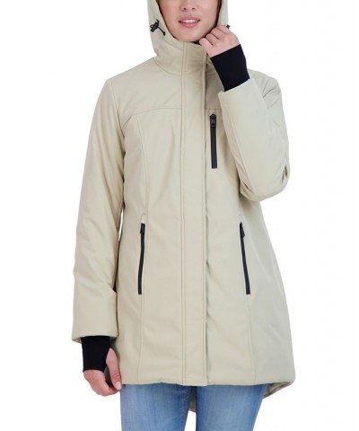 Women's Heavyweight Softshell Coat Tan/Beige $32.20 Coats