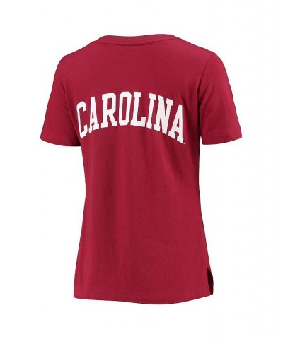 Women's Garnet South Carolina Gamecocks Vault V-Neck T-shirt Garnet $23.99 Tops