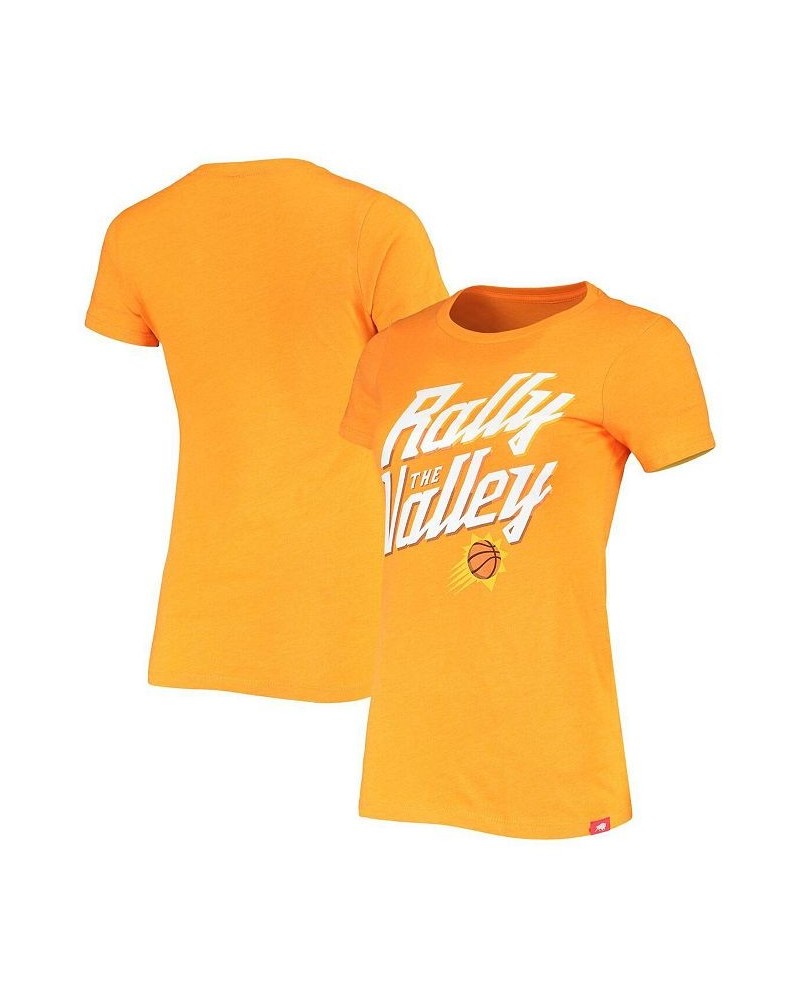 Women's Heathered Orange Phoenix Suns Rally the Valley Davis T-shirt Heathered Orange $24.74 Tops