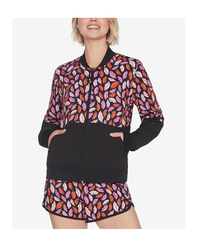 x Diane von Furstenberg Women's Skechweave Midnight Kiss Reversible Bomber Jacket Midnight Kiss $38.09 Jackets